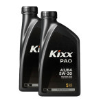 킥스 파오 KIXX PAO A3/B4 5W30 킥스파오보라 에이쓰리비포 1L, 2개 : 퀸오일