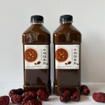 [2병세트] 옥천빌딩 진하게 끓여낸 수제대추차 1리터 : 수제대추차 카페 옥천빌딩