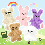 로앤제이 모루인형 만들기 DIY 키트 5종세트 모루철사 부자재 키링 만들기 세트 : -로앤제이-