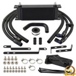 오일 쿨러 키트 14 행 AN8 VW Audi VAG 골프 GTI /R MK7 DQ381 7DSG 2.0 엔진 알루미늄 : 트레이드셀42