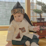 데일리아기옷 돌잔치 촬영의상 어린이집 남아 마루 한복 : 데일리아기옷