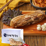 대보칼국수 통보쌈 5kg (400g이상 x 8~10개 내외) BOX 수육 바베큐 : 다봄 푸드