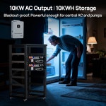 친환경 가정용 태양열 시스템 전원 백업 통신 WiFi AC 백업 충전 구성 비상 LiFePO4 블루투스 지원 10000W 배터리 발전소 고속 출력... 