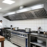 스테인리스 상업용 스틸 배기 주방 배플 w 후드용 소로 x - 20인치 범위 레스토랑 16인치 h 에센셜 그리스 후드 필터 20 W x 16 H : 경선분서5