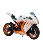 샤얀지 미니 합금 1 10 장난감 R RC8 시뮬레이션 1190 스포츠 모터사이클 KTM : 콩샵스튜디오