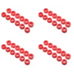 R2-48Pcs/Lot 하부 컨트롤 암 리어 캠버 키트 교체 부싱 EP-CA0111 Honda Civic 88-05 Ek Eg Es Red : GREENARE