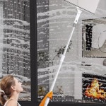 창문용 샤워 다용도 스크러버 118 하이윈도(사이즈 78 59 텔레스코핑 창문 / 듀얼 키트, 포함된 고무 3m) 블레이드 주유소 사이 : 경성분서4