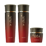 [2+2+1] 코리아나 진연진 한방 기초 5종 (스킨x2,로션x2,크림x1) 주름개선 홍삼 한방 영양탄력케어 : 코리아나화장품 공식몰