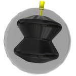 900 글로벌 서브라임 포커스 볼링공 - 잔틱 / 인디고 블랙 15파운드 : 브리엘하우스