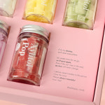 자일리톨 사탕 캔디 핑크 5종 선물세트 화이트데이 선물 무설탕 발렌타인데이 : 자일리톨팝