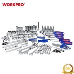 WORKPRO 123PC 전문 정비공 도구 상자 세트 1/4인치 Dr. CR-V 자동차 하드 케이스용 미터법 소켓 렌치 : 트레이드셀48