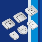 골프 박스 버튼 가방 아연 합금 버클 패스너 수하물 걸쇠 잠금 장치 열쇠 포함 : 엑소넥