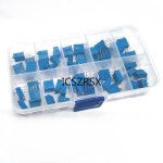 50PCS 3296W 멀티턴 트리머 전위차계 키트 고정밀 3296 가변 저항기 500R 1K 2K 5K 10K 20K 50K 100K 200K 1M : 구대왕슛돌이