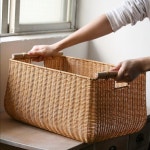 주문제작 라탄보관함 사각 정리함 바스켓 소품 인테리어 : 더빠른구대2