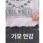 봄 20대 4050 미시 박시핏 77사이즈 월계수 레터링 나염 기모 맨투맨 티셔츠 : 제이씨에이치 컬렉션