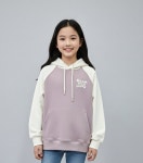 소이 주니어 이월 배색 래글런 후드티 S0456 키즈 초등학생 중학생 여아 봄 가을 티셔츠 : 소이주니어.리틀밥독 사천점