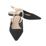 디올 KCB384TFL 테크니컬 패브릭 자디올 슬링백 38 1/2사이즈 36432Y : 노브노브