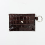 모먼트키트 스냅 크로코 악어무늬 가죽카드지갑 명함지갑 만들기 DIY KIT 가죽공예 체험 : 모먼트키트