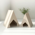 구르미팜 피크 하우스 미니멀 텐트형 파충류 도마뱀 은신처 소 중 : 구르미팜