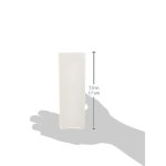 작은 흰색 꽃병 모서리 h1488 h2o 도자기 : 유카루미5