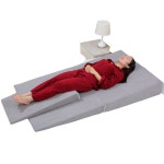 매트 패드 경사로 토퍼 쿠션 역류방지 19 반 리클라이닝 작은 쿠션 66 x 60  모든 누운 편안 하 게 피곤 하지 않습니다 : 클릭카트77