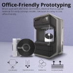 375-0016a method pla 3d 프린팅 필라멘트 스풀, makerbot의 프린터 메소드 라인과 함께 사용, 무독성 수지 (트루 화이트, 0.7kg(1.... 