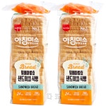 삼립 아침미소 밀배아발효 샌드위치 식빵 790g 2봉 토스트 : 다또