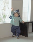 청오 생활 한복 리버티 개량 남아 설 추석 돌 유아 아동 신생아 백일 형제 쌍둥이 촬영 : 꿈가득옷장