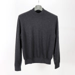코오롱 지오투 남성 하프넥 반폴라 니트 그레이 : 더패션몰