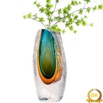 모던하고 고급스러운 물결 무늬 그라데이션 유리 꽃꽂이 거실용 분위기의 커피 테이블 장식 모드 : 트레이드셀46