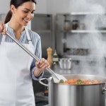 소로 에센셜 - 42 u201D 스테인리스 조리용 끓입니다 손잡이 교반 조리 큰 위한 냄비에서 끓이기 믹싱 케이준 가재 패들과 튜브형 양조용 스틸... 