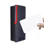 R2-H&EM ABS+PC 방수 방화 LED 표시기 Wiegand 26 RFID EM ID 카드 도어 액세스 리더 시스템 컨트롤러 : 주아네몰