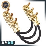 Miwayer 3/6PCS 기타 패치 케이블 1/4 효과 페달 직각 플러그 악기 : 3월12일