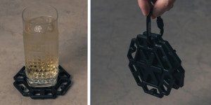 미그라트레일 지오메트릭 플레이트 G5203 내열 코스터 다용도 받침 : 제니나인