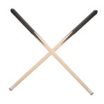 코스메비비 2pcs 당구 큐 스틱 남녀 경량 디자인으로 좁은 공간과 초보자를 위한 짧은 : 브리엘하우스