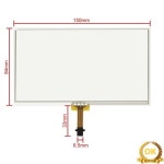 Toyota 14-16 Camry 라디오 스테레오 용 6.1 인치 LCD 스크린 디지타이저 LA061WQ1(TD)(04) 100614 : 트레이드셀44