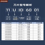 깊은 홀 나사 밀링 로드 가공 센터 커터 SMT 밀링 커터 16UID11 수치 제어 나사 : 플랙직구몰