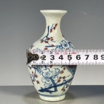 절묘한 중국 도자기 파란색과 흰색 꽃 패턴 현대 수공예품 : 트레이드셀46