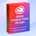 어도비 크리에이티브 클라우드 All Apps 3개월 구독 자동발송 모든앱 사용가능 : 코드바로