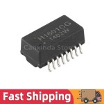 5pcs H1601CG H1601 SOP-16 SMD 네트워크 변압기 단일 포트 100 Base-t 이더넷 절연 변압기 절연 초크 : 나만의구대몰