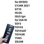 BYD03 CY24R 2021 GT10 HU36 ISU5 ign KIA1R SSY3 TOY43 YA4 Y13 YH65 ZD24R용 Lishi 2 in 1 공구 : GARAMSLGI