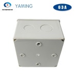 인클로저 변경 메인 노브 포함 LW26-63A 캠 스위치, 690V 63A, 1 극 방수 박스, 회전 YMW26-63, 1m : 소이디종합상사