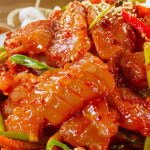 조선옥 명인 군산집 홍어무침 남도 손맛 삼합 홍어비빔 손질 특제 양념 전라도 7팩 : 애드크로스