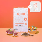 본아페티 고양이 기능성 건식사료 헤어볼+장건강, 1kg, 6개 : 본아페티