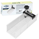 FIRSTINFO H5441 금속 톱용 수동 마이터 박스 알루미늄 미터 9.8인치 Small Mitre Box : 콩초이스