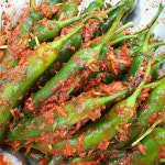 [프리미엄] 국내산 아삭이 오이고추 소박이 800g : 청솔농장