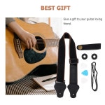 1세트 스트랩  심플한 디자인  있는 포크 기타 교체용  연주 부품 : 포포엔진