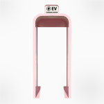 전기차충전소 E형 캐노피 핑크 완속형 충전기 비가림 주차장 주문제작 캐노픽스 : 주식회사 서진기업