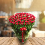 샤르망 레드로즈 꽃바구니 기념일 생일 부모님 생신 선물 축하 당일배달 주문즉시제작 사진전송 : 초이스플라워 전국 꽃배달