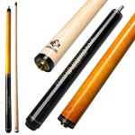 브레이크 큐 스틱 23온스, 캐나다 메이플 우드 풀 스틱, 폭발적인 브레이크와 쉬운 점프를 위한 13.5mm 베이클라이트 Black : 브리엘하우스